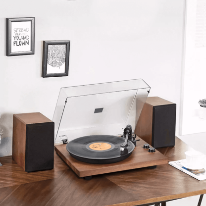 Bluetooth Record Player HiFi System with Magnetic Cartridge SY101