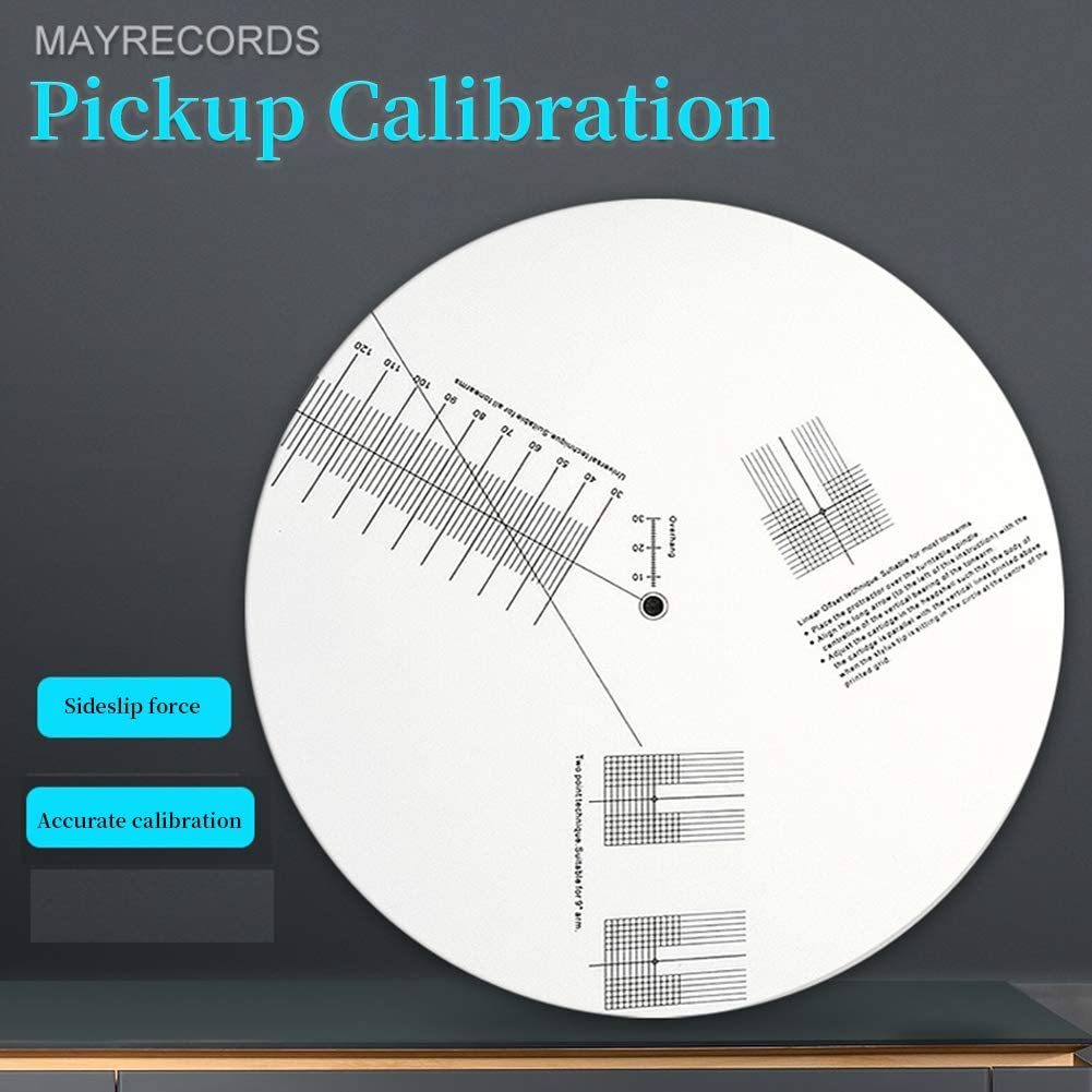 Anti-sliding LP Vinyl Record Pickup Calibration Plate