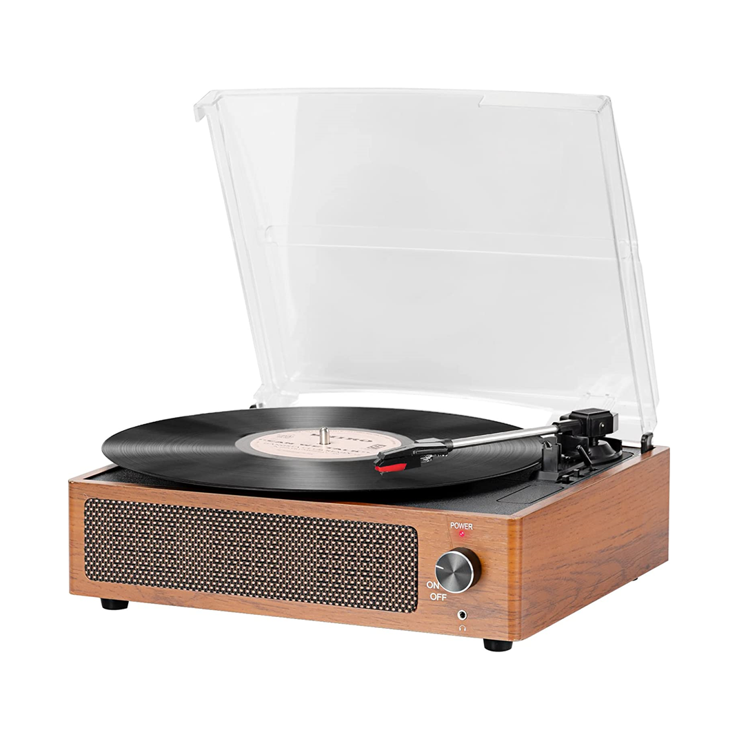 Best Turntable with speaker and Bluetooth Wireless KD2008