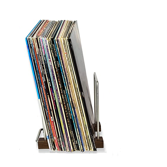 Mini Record Holder Holds 35 LP Records