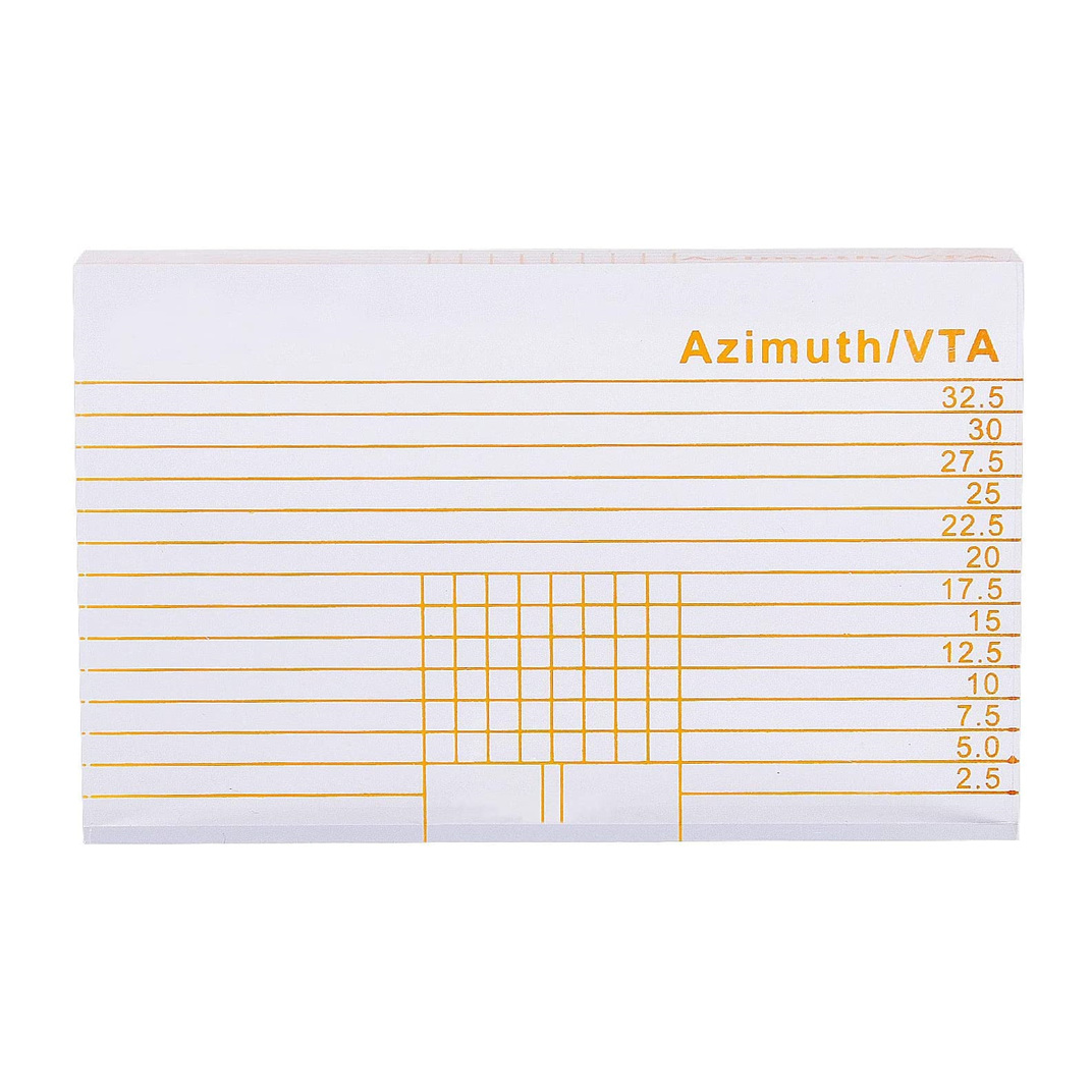 VTA Azimuth LP Vinyl Record Player Tonearm Cartridge Elevation Alignment Ruler