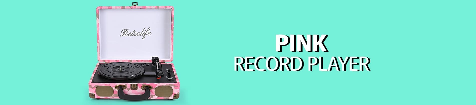 Pink Record Player