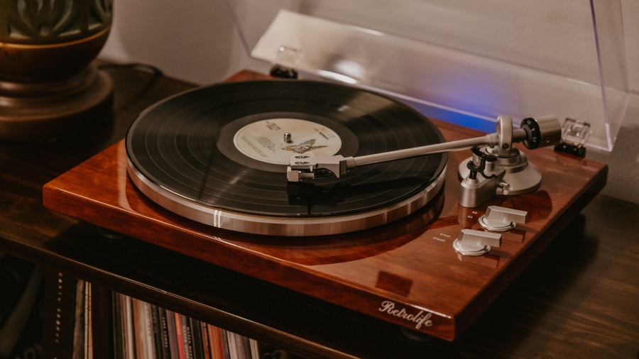 Retrolife Bluetooth Record Player and Hifi Turntable System