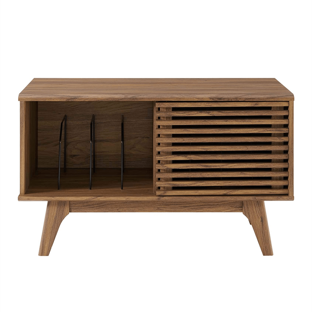 Record Player Stand with Cabinet