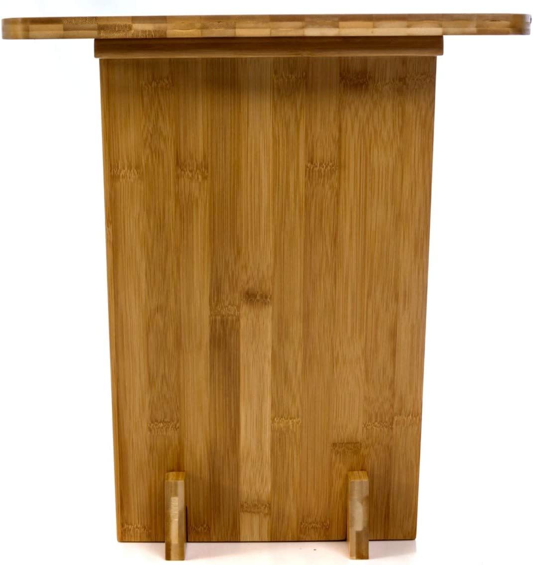 Record Player Stand with Vinyl Organizer