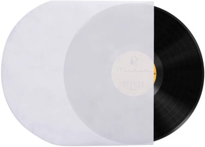 100 PCS LP Outer&Inner Sleeves Vinyl Record Sleeves 