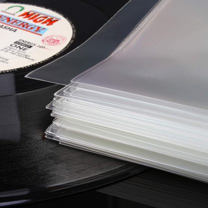100 PCS LP Outer&Inner Sleeves Vinyl Record Sleeves 