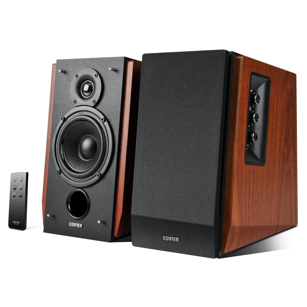 66W Bookshelf Speakers 2.0 Stereo Active Near Field Monitors