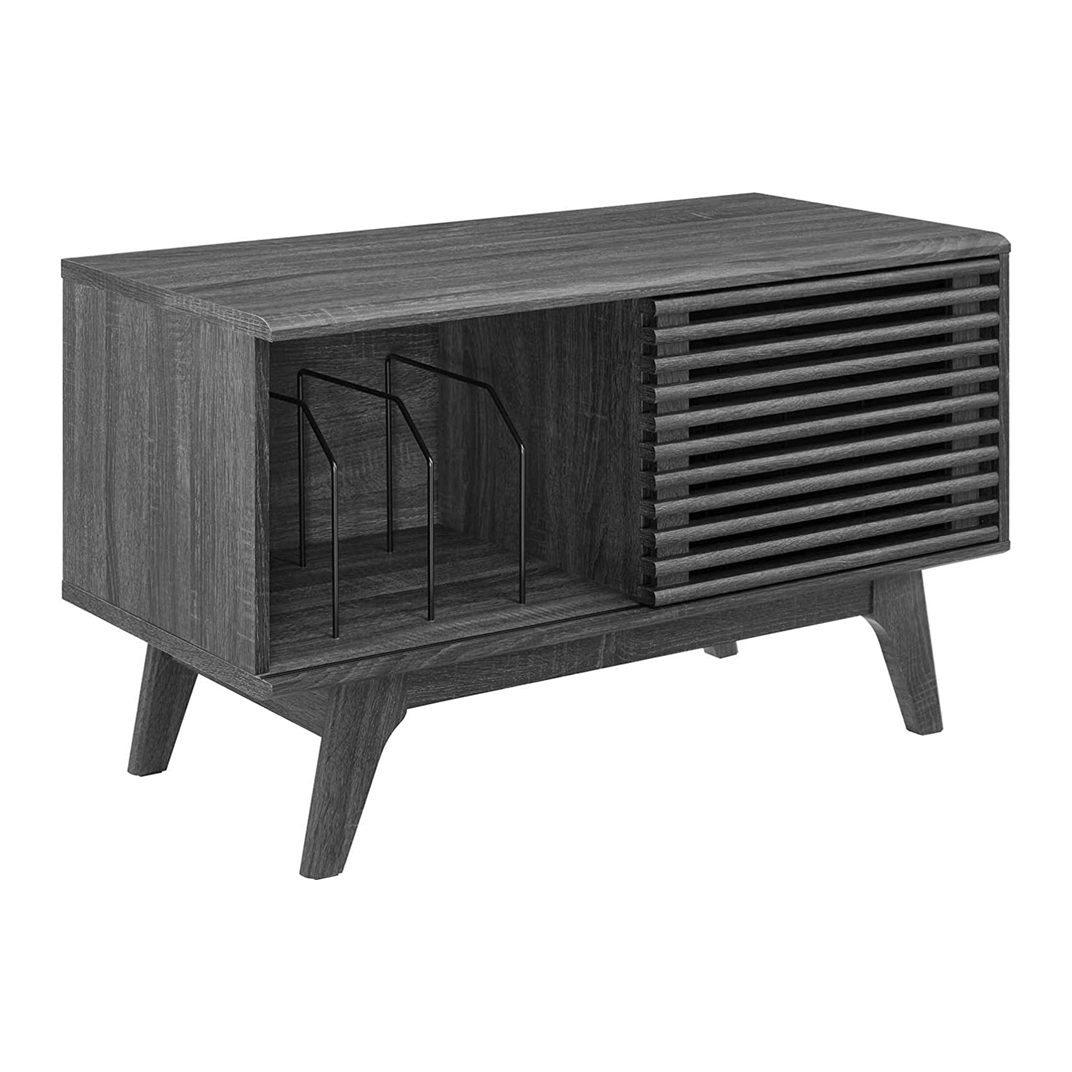 Record Player Stand with Cabinet