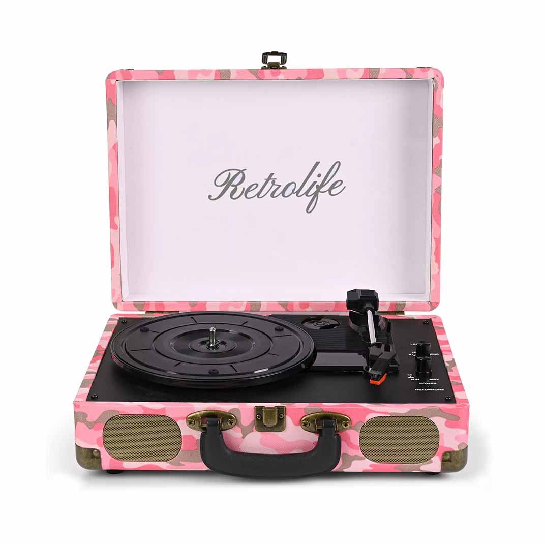 Wireless Bluetooth Turntable & Record Players for Beginner RetroLife