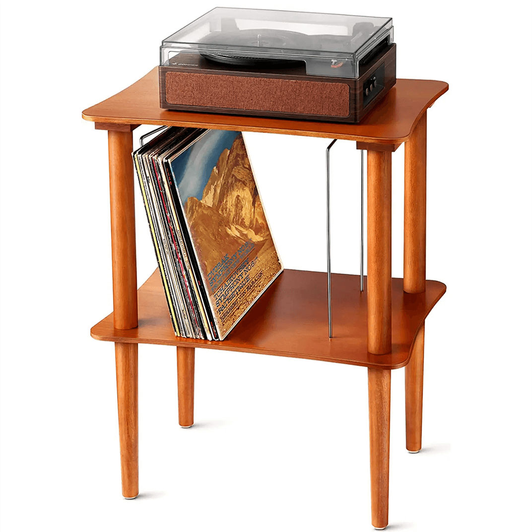 Vinyl Record Holder Display Shelf