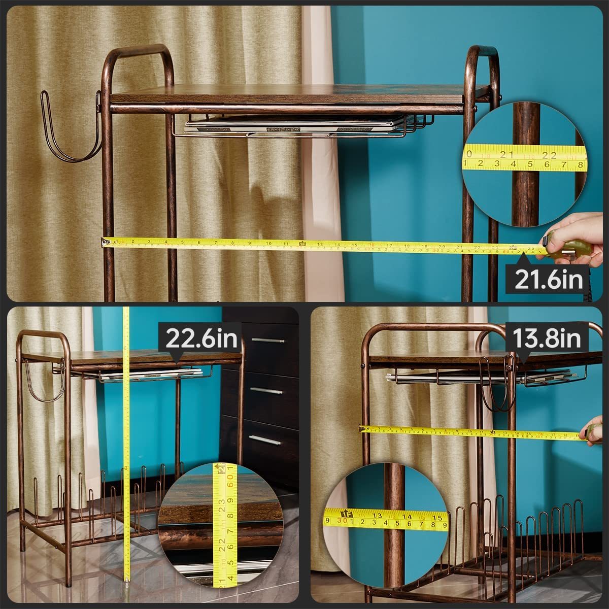 Record Player Stand With Vinyl Storage