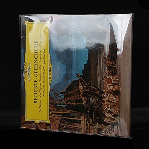 100 PCS LP Outer&Inner Sleeves Vinyl Record Sleeves