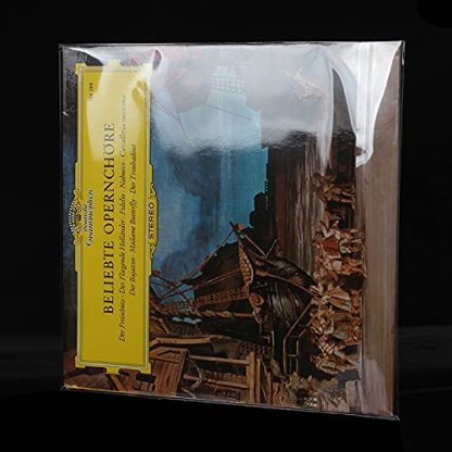 100 PCS LP Outer&Inner Sleeves Vinyl Record Sleeves 