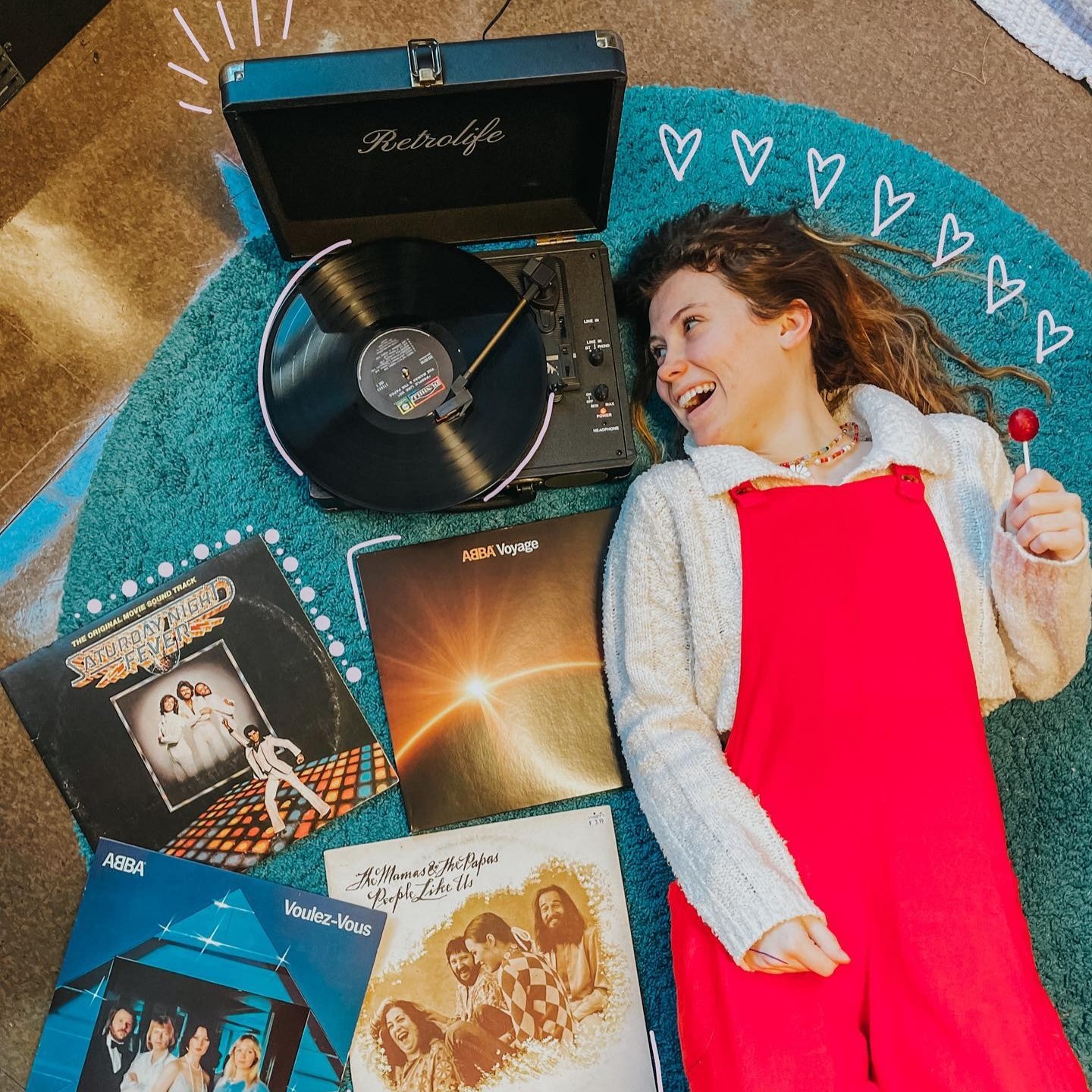 Retrolife Bluetooth Record Player and Hifi Turntable System