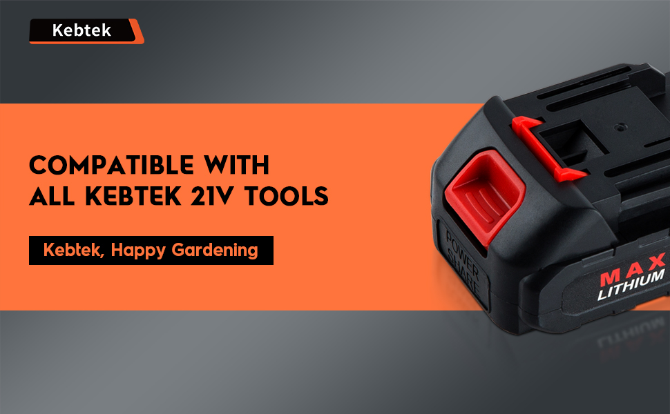 21V-2.0Ah Mini-Chainsaw Li-Ion Battery Large Capacity 10C High-Rate Discharge Rechargeable Battery for Cordless Electric Tools Leaf Blower Electric Hedge Trimmer-for makita type