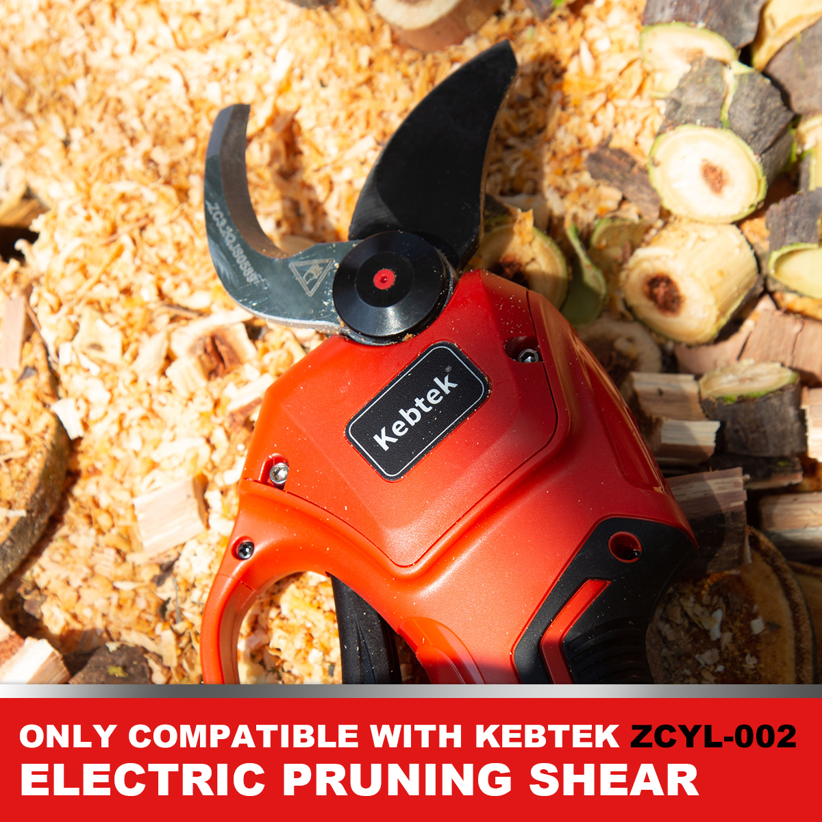 Kebtek Blade Compatible with ZCYL-002 32MM 16.8VElectric Pruning Shears Cutting Diameter