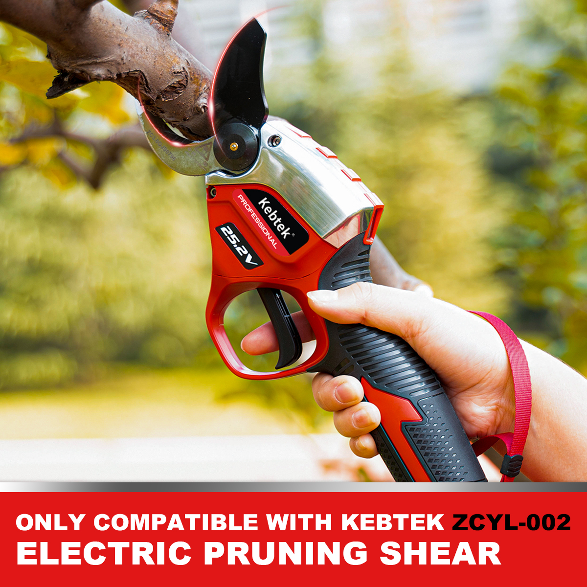 Kebtek Blade Compatible with  ZCYL-001 40MM Electric Pruning Shears Cutting Diameter