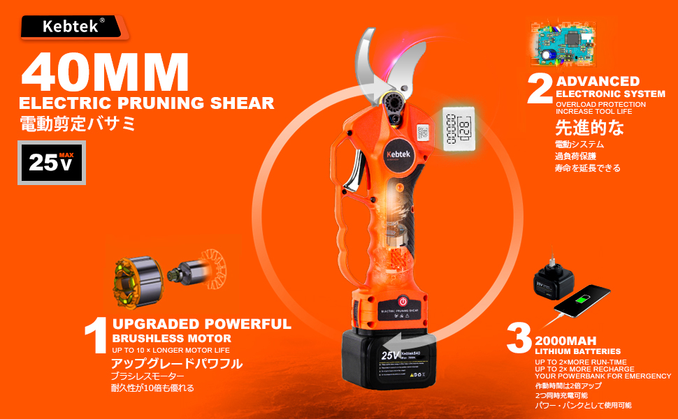 electric pruning shear