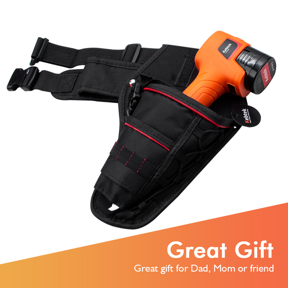 Kebtek Hand Pruner Hanging Pouch, Heavy Duty Construction Tool Belt for