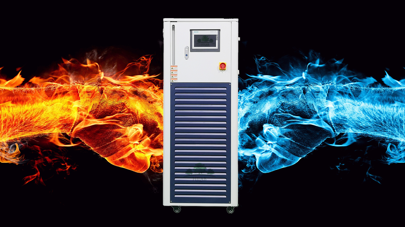 Highly Dynamic Temperature Control System with Refrigerated Heating Circulator Recirculating Coolers