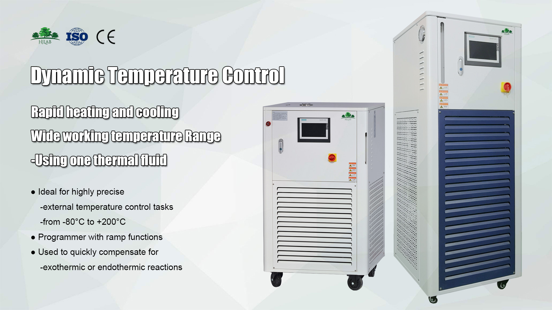 Highly Dynamic Temperature Control System with Refrigerated Heating Circulator Recirculating Coolers