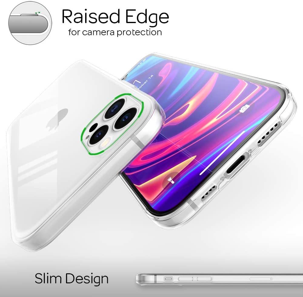 Coque iPhone 13 Pro Max Silicone Intégrale Transparente