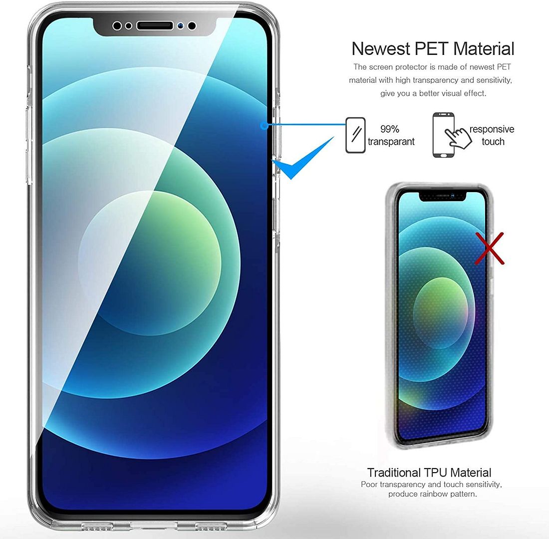 Coque iPhone 13 Silicone Intégrale 360  Transparente