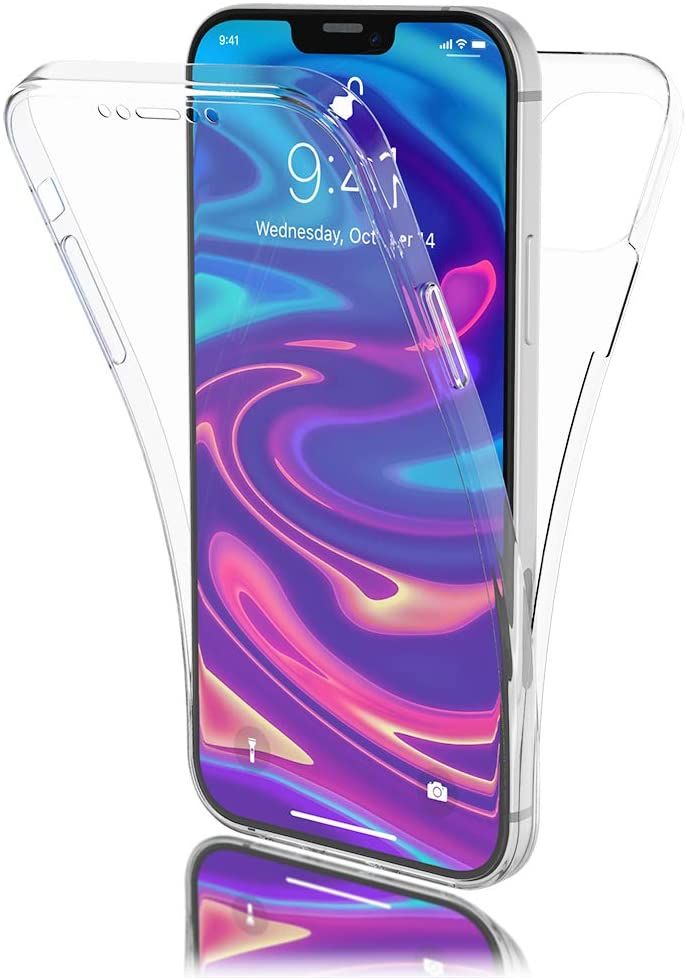 Coque iPhone 13 Pro Silicone Intégrale Transparente