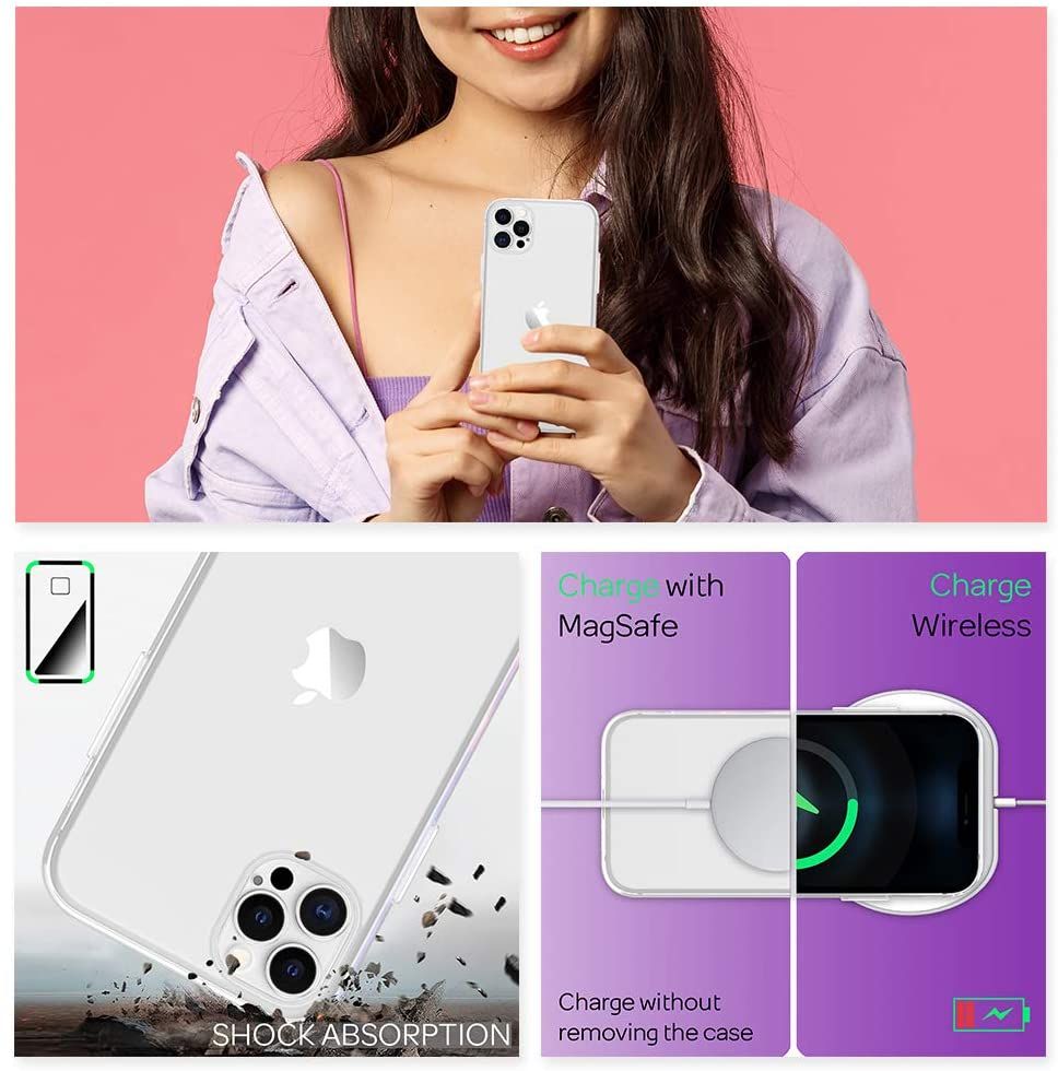 Coque iPhone 13 Pro Max Silicone Intégrale Transparente