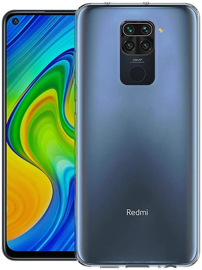 Xiaomi Redmi Note 9 Coque Silicone Antichoc Classique Transparent (Réf: C9REDMIN9)