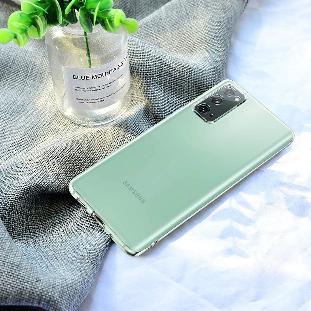 Samsung Galaxy S20 FE Coque Silicone Antichoc Classique Transparent (Réf: C9SMS20FE)