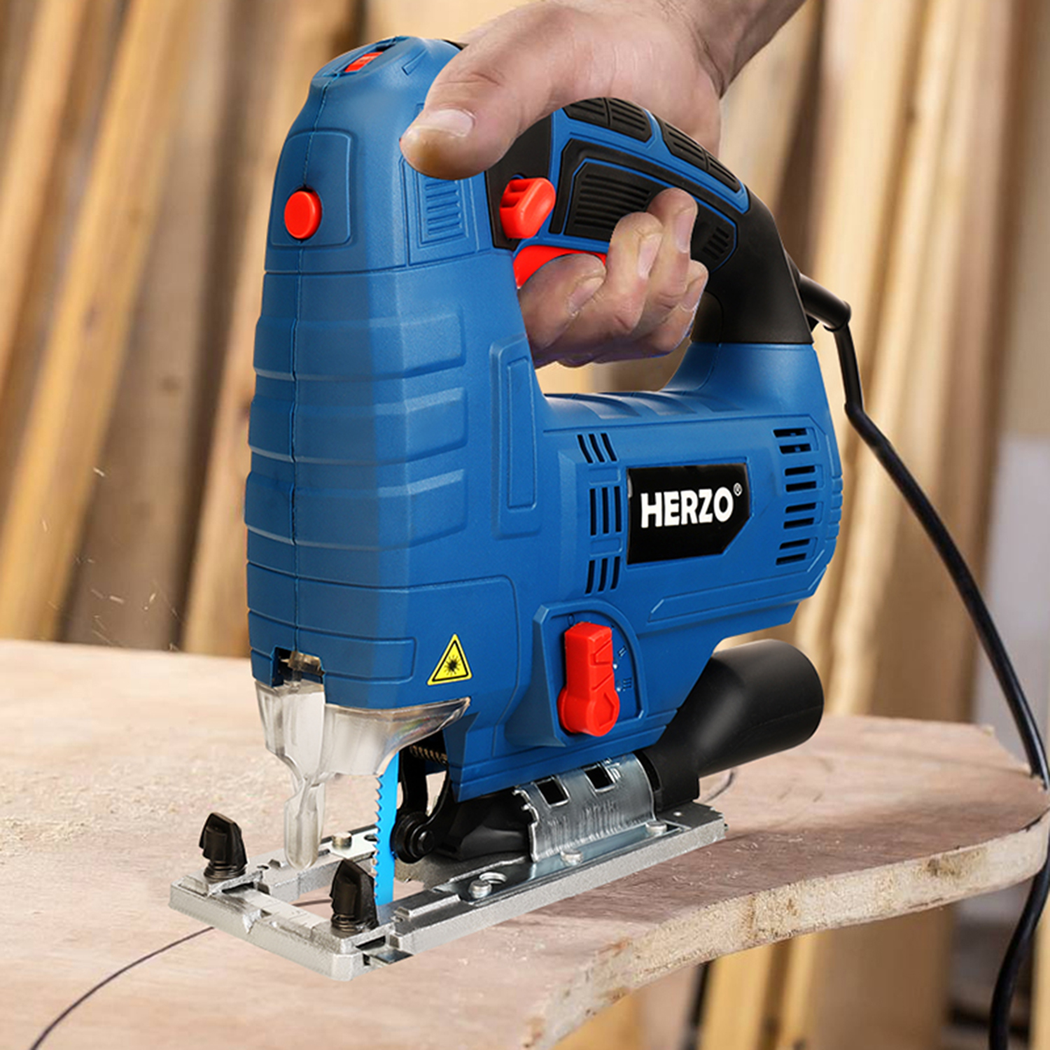 HERZO Electric Jig Saw Machine 800W 80MM