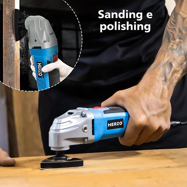 HERZO Electric Oscillating Multi Tool 300W