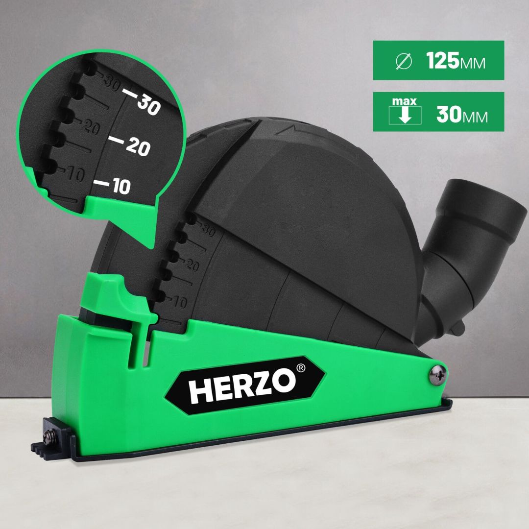 Dust Shroud Dust Extraction Cutting Guard for 5 inch and 41/2 inch