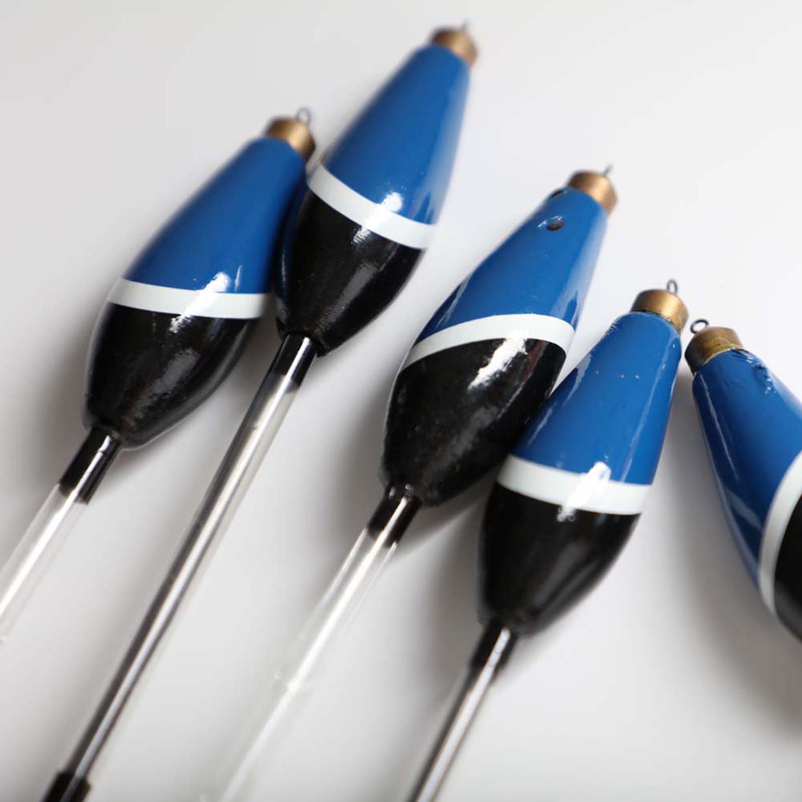 FREE FISHER Fishing Bobbers 5pcs/Set Cork Float Antenna Balsa Wood Lightweight Floats Kit 17.5-18cm Buoyancy 3+2g Floating for Bass/Carp