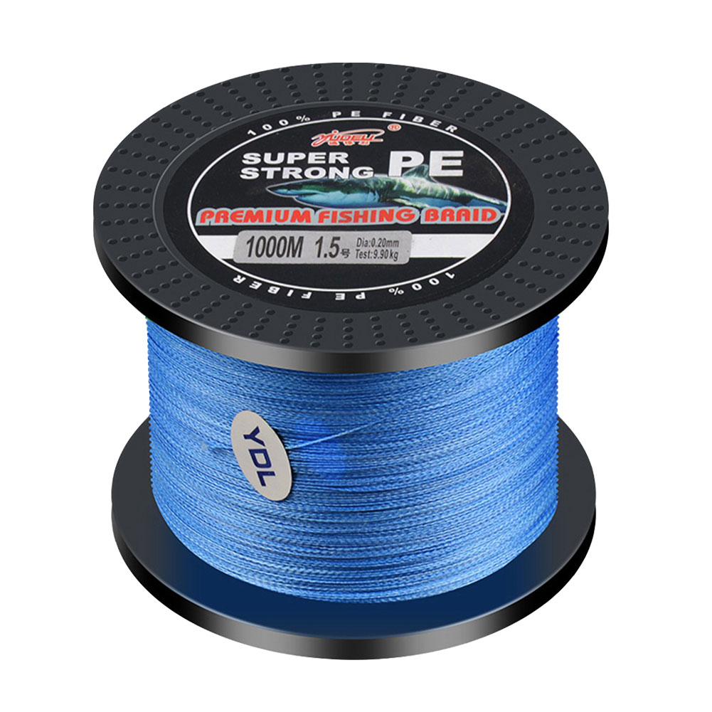 FREE FISHER Fishing Line 1000M 4 Strands Kite Wire Fishing Braided Line Multifilament 0.1-0.5mm PE Braid Wire for Saltwater/Freshwater