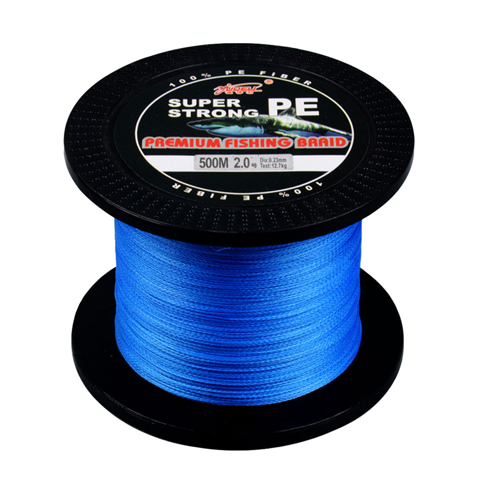 FREE FISHER Fishing Line 500m 4 Strands Braided Fishing Line Multifilament 0.1-0.5mm PE Braid Wire for Saltwater/Freshwater