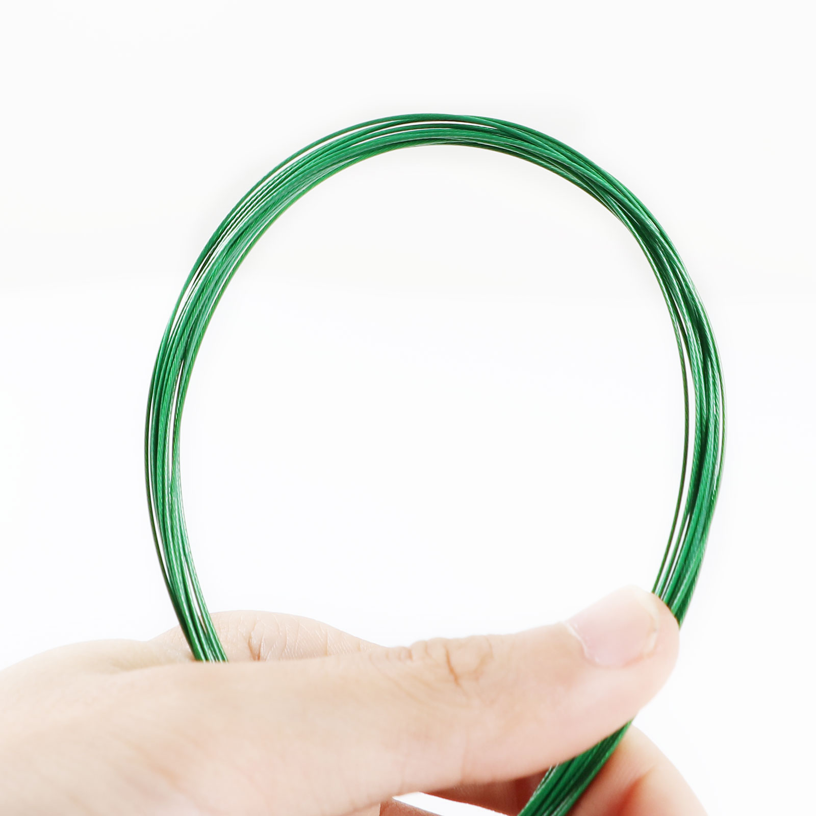 FREE FISHER 100pcs Fishing Leaders Steel Wire Rolling Swivels with Safety Snap Fish Line Connectors High Strenth 30KG 70cm Accessory Tackles