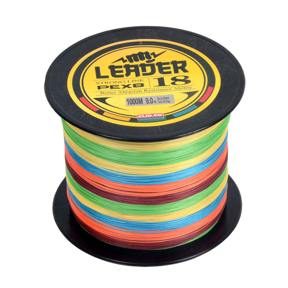 FREE FISHER 1000M PE Braided Line 8 Strands Fishing Line Multifilament Carp Fishing Lines Kite Wire 1093 Yards for Saltwater/Freshwater