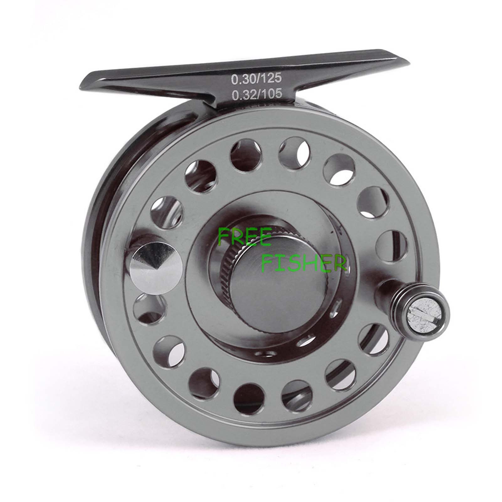 FREE FISHER Fly Fishing Reel 2+1 Ball Bearing 1:1 Lightweight CNC Anodized Aluminum Full Metal Fly Wheels FX60 FX50 Ice Fishing Wheel