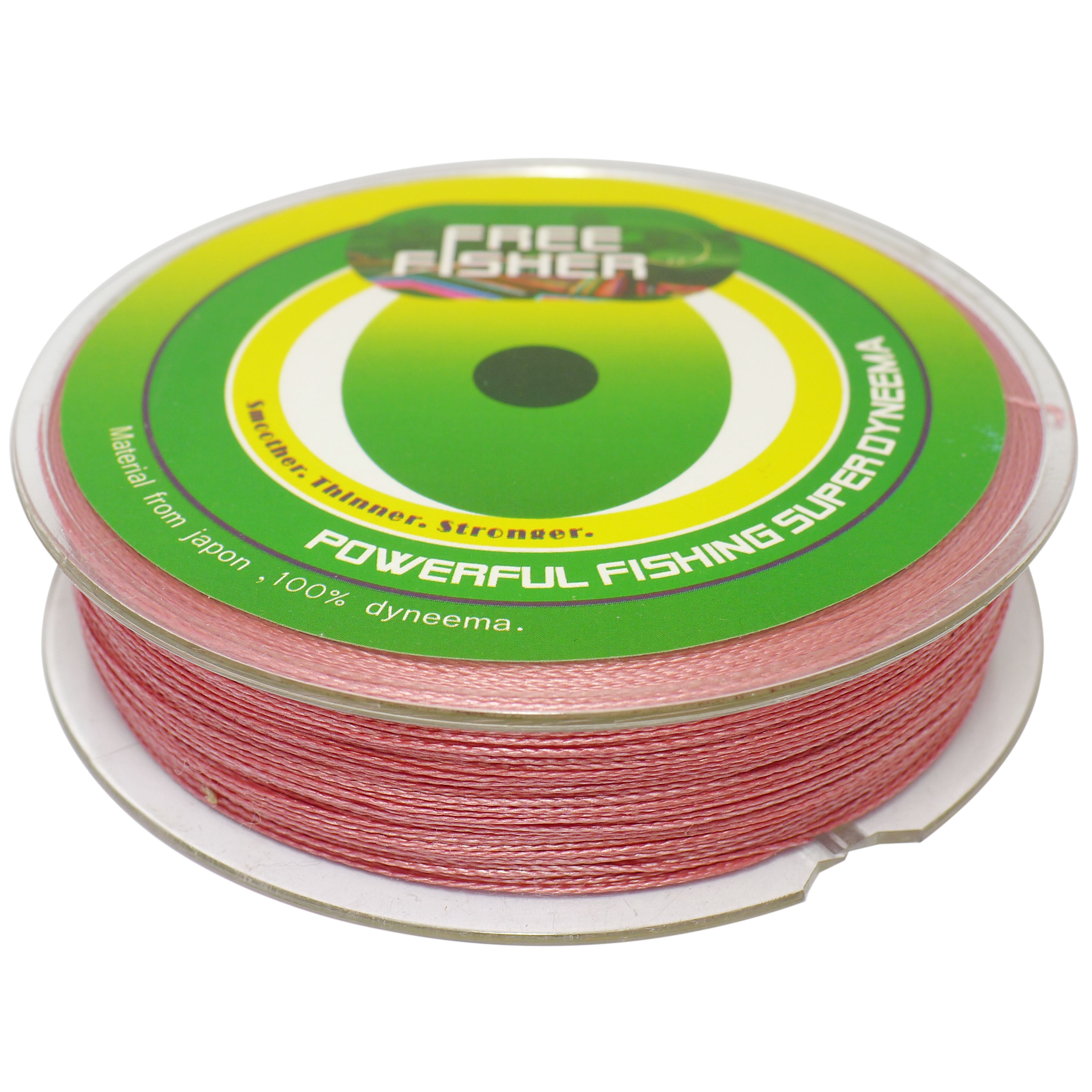 FREE FISHER Wholesale 10pcs Fishing Line 100m 4 Strands Braid line 100% PE Braided Line 8LB-80LB Multifilamentous Fishing Braieded Wire for Saltwater/Freshwater
