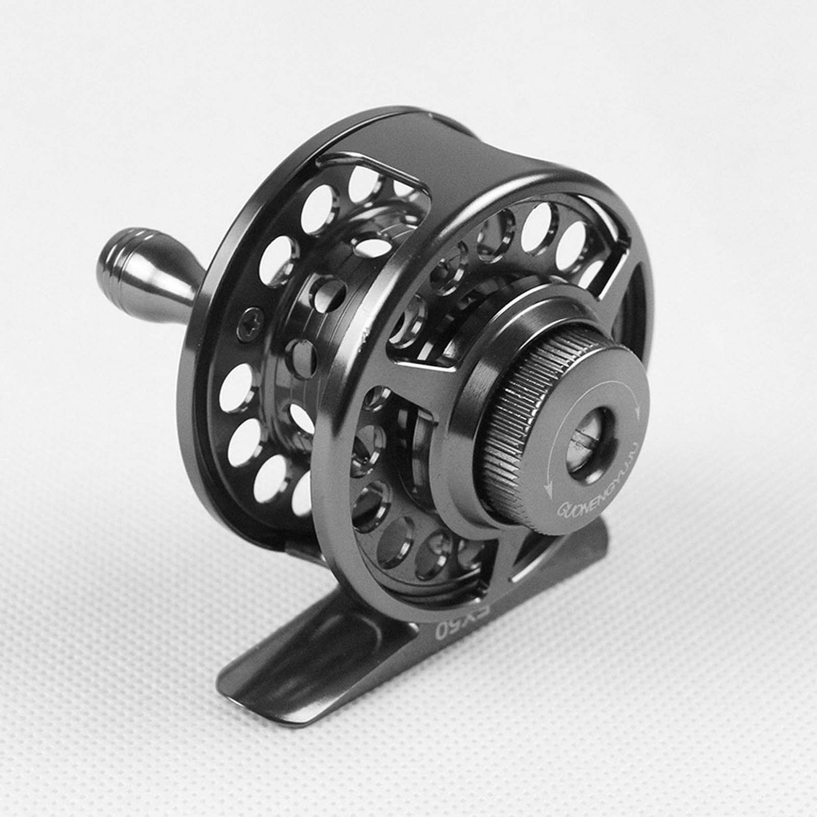 FREE FISHER Fly Fishing Reel 2+1 Ball Bearing 1:1 Lightweight CNC Anodized Aluminum Full Metal Fly Wheels FX60 FX50 Ice Fishing Wheel
