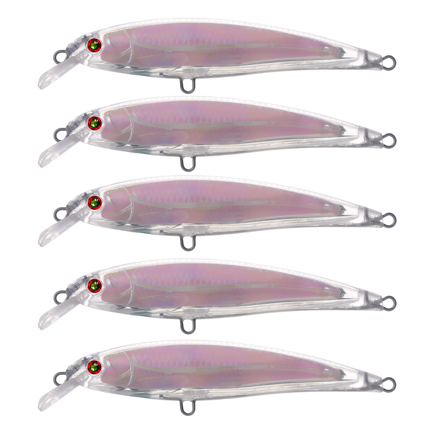 Wholesale Blank Lures Fishing Unpainted Lures DIY Clear Baits Body