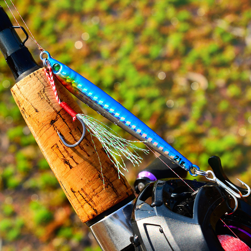 FREE FISHER 5pcs/Set Metal Jigs Fishing Lead Lure Weights 7g-60g Trolling Hard Bait Bass Fishing Bait Tackle Trout Jigging for Saltwater