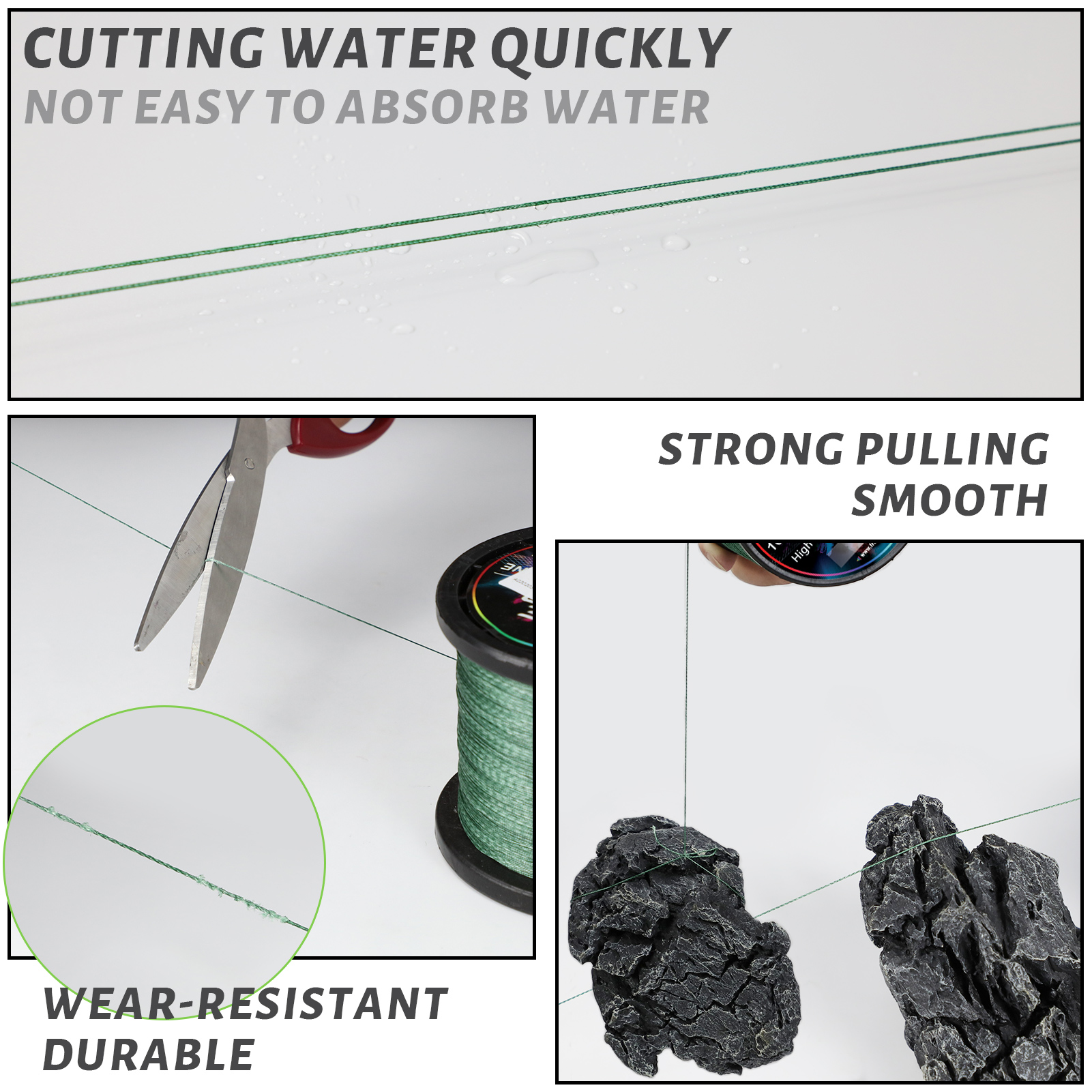 FREE FISHER Super Fishing Braided Line 300m 8 Strands Multifilament PE Braid Wire 10-200LB 0.1-0.8MM Carp Fishing