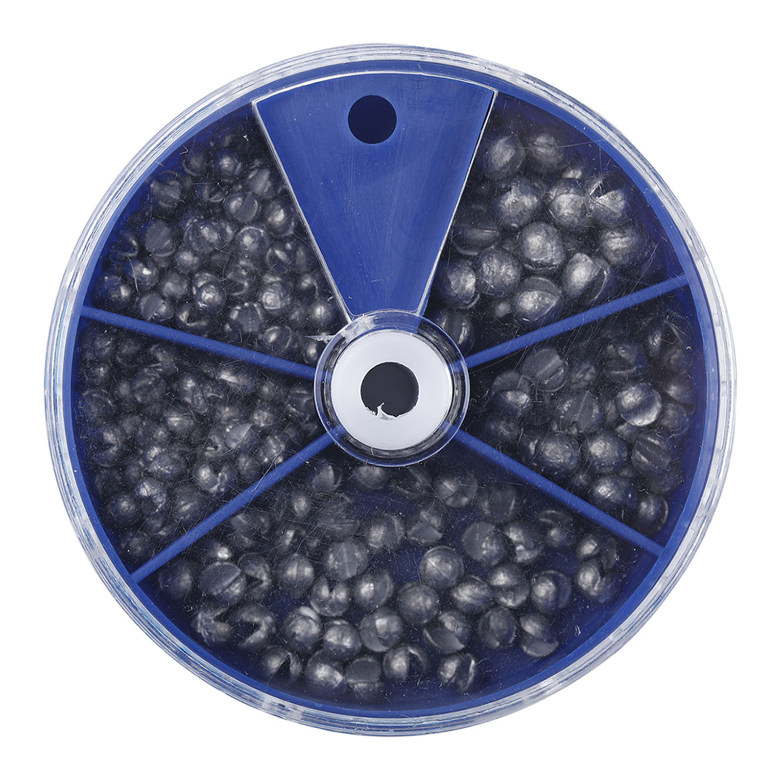 FREE FISHER Mixed Fishing Sinkers Open Bite Lead Set 0.2-2g Bare Fishing-clip Drop Biting Round Plumb Bob Auxiliary Fishing Tackle Gear