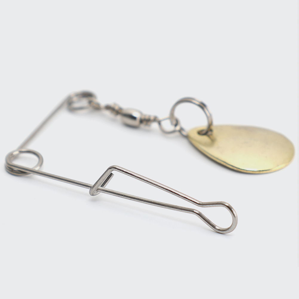 FREE FISHER 20pcs/50pcs Fishing Spinnbaits Bearded Guy Artificial Bait 1.1g Metal Composite Rotating Sequin Swinging Device Buzzbait Accessories for Bass Pike Walleye Fish