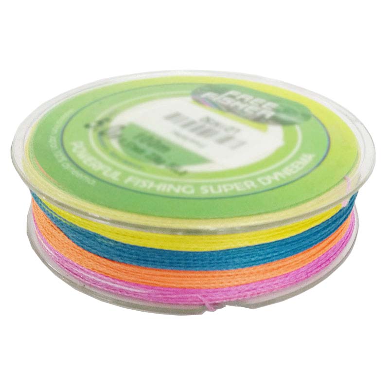 FREE FISHER Wholesale 10pcs Fishing Line 100m 4 Strands Braid line 100% PE Braided Line 8LB-80LB Multifilamentous Fishing Braieded Wire for Saltwater/Freshwater
