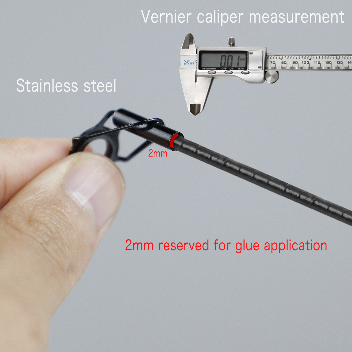 FREE FISHER Fishing Rod Guides Ring 30pcs/Box Stainless Steel Wear Resistant Ceramic Guide Ring Rod Repair Replacement Kit Top Tips 18mm~46mm